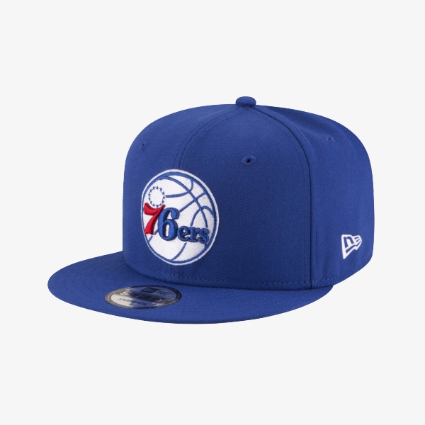 หมวกแกะปุ่ม NBA Philadelphia 76ers สีน้ำเงิน model 950 PHI76E