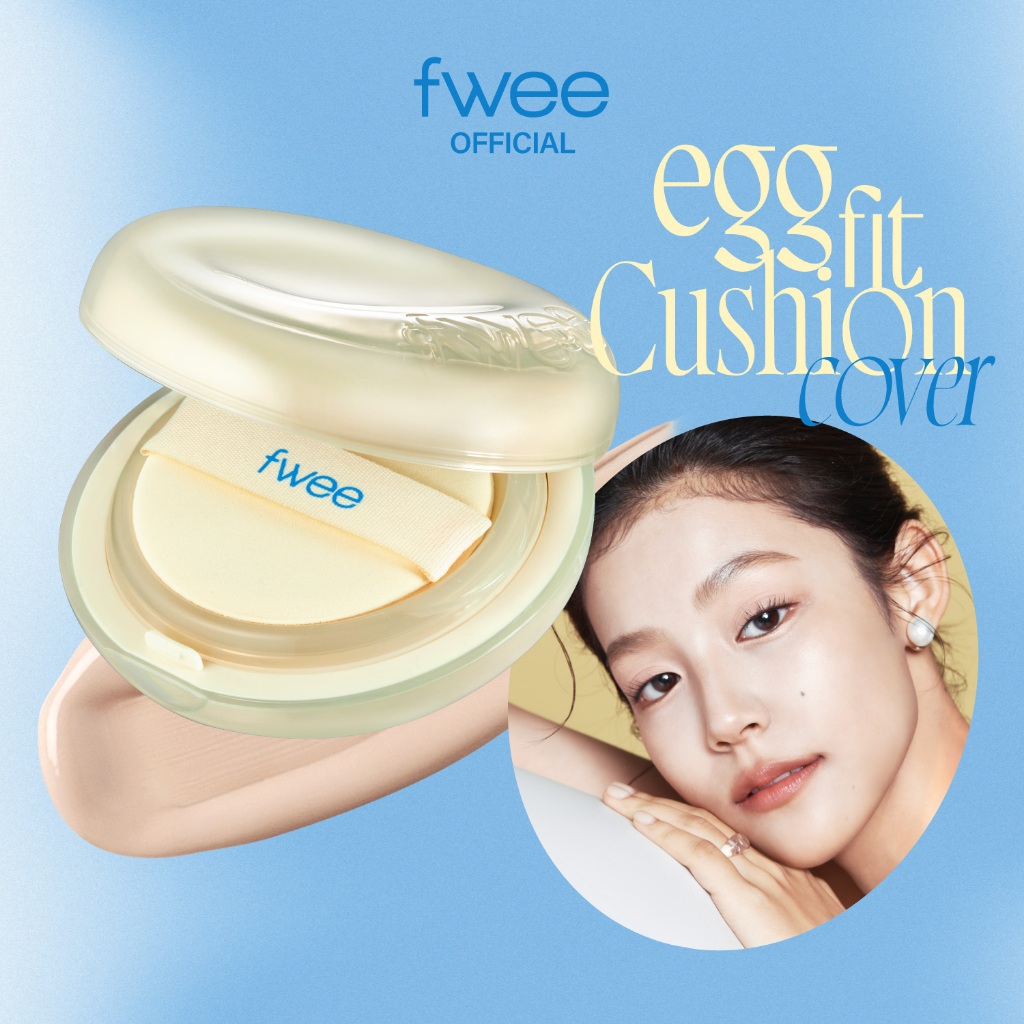 (NEW) fwee Cushion Egg-fit Cover (5 สี)