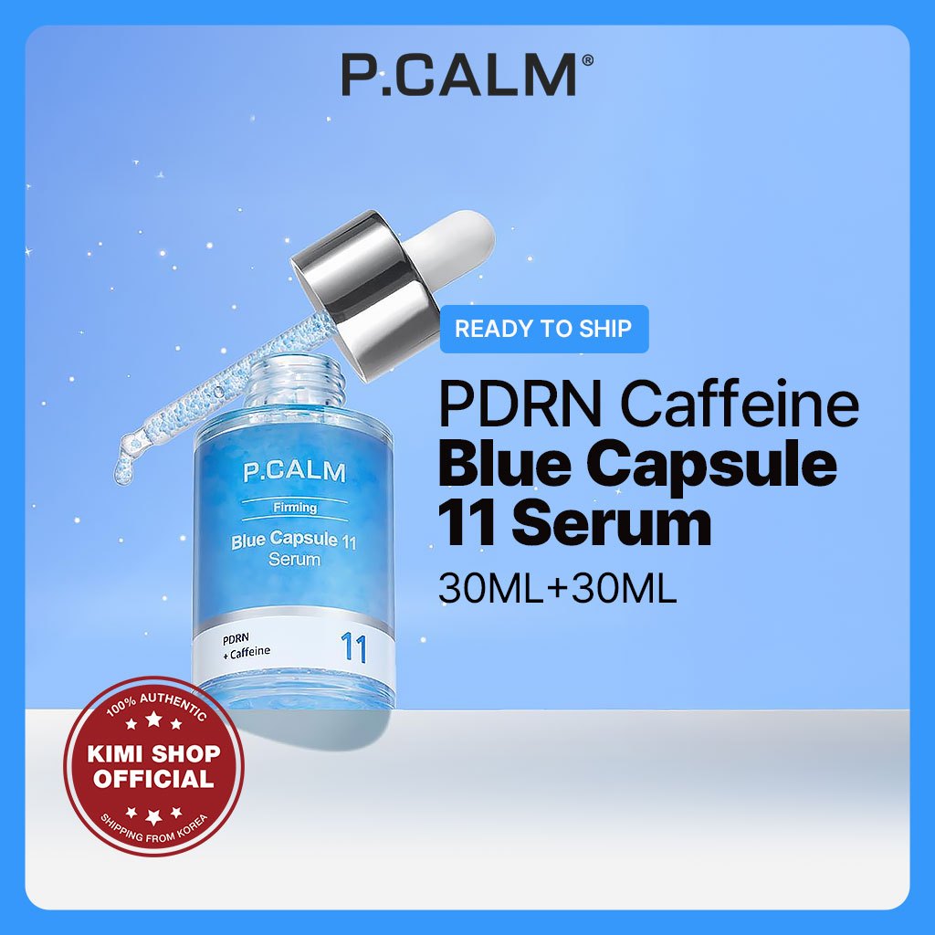 [P.CALM] PDRN Caffeine Blue Capsule 11 Serum 30ml + 30ml