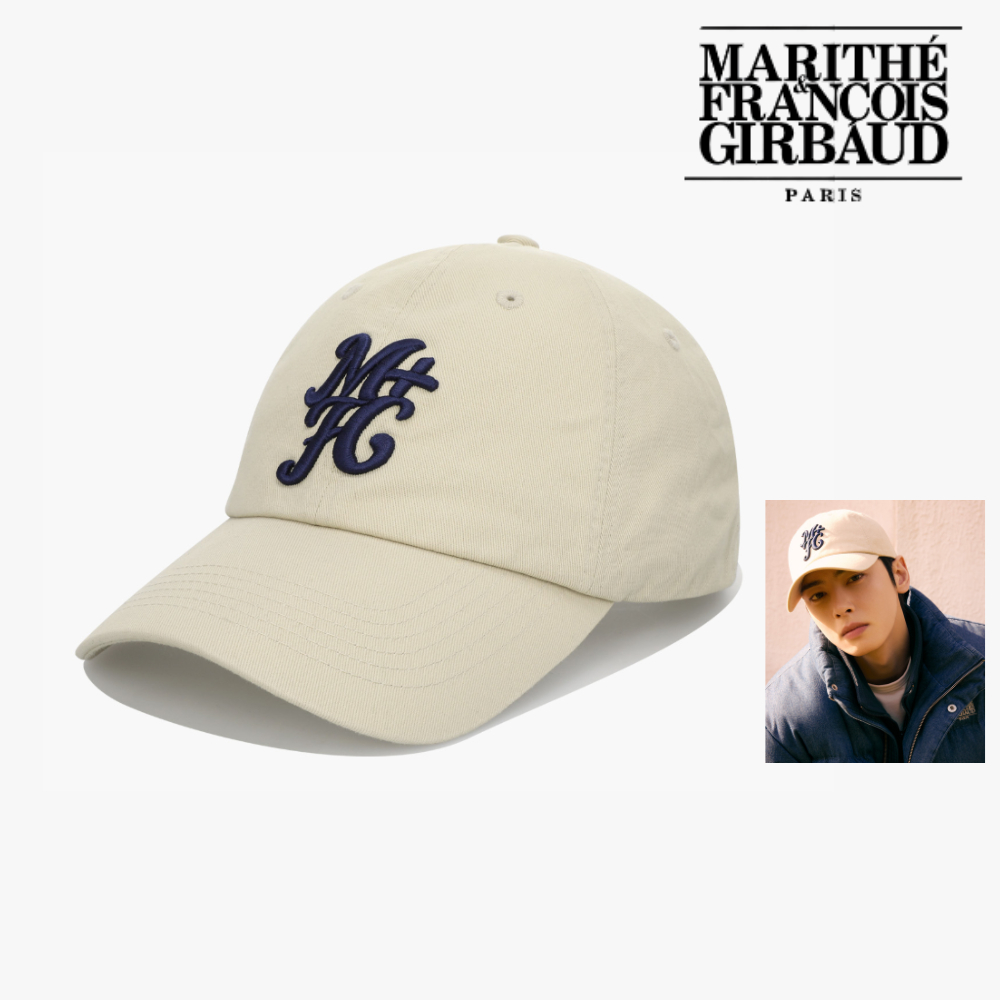 หมวกแบรนด์ MFG สีเบจ