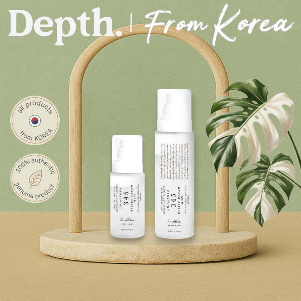 [ดร. ALTHEA] 345 Relief Cream Mist 60ml, 100ml