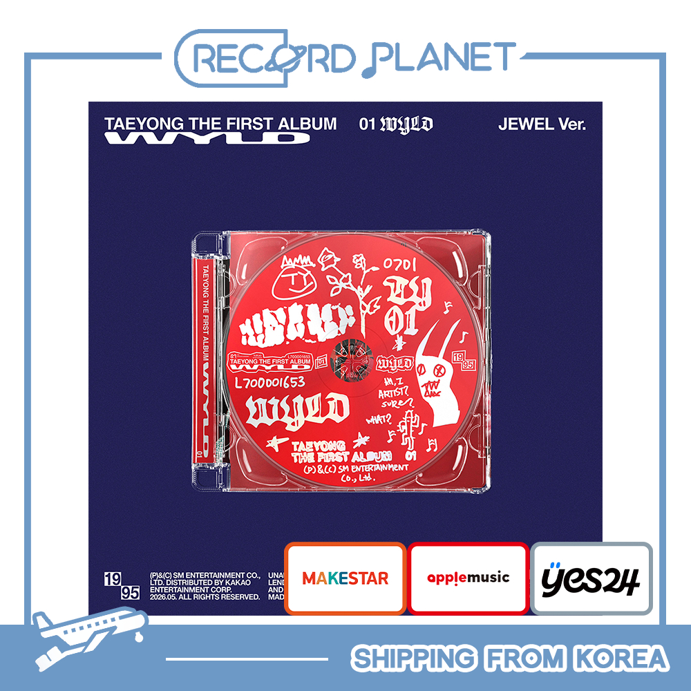 [POB] TAEYONG (NCT) - [WYLD] (Jewel Case Ver.) 1st Full Album