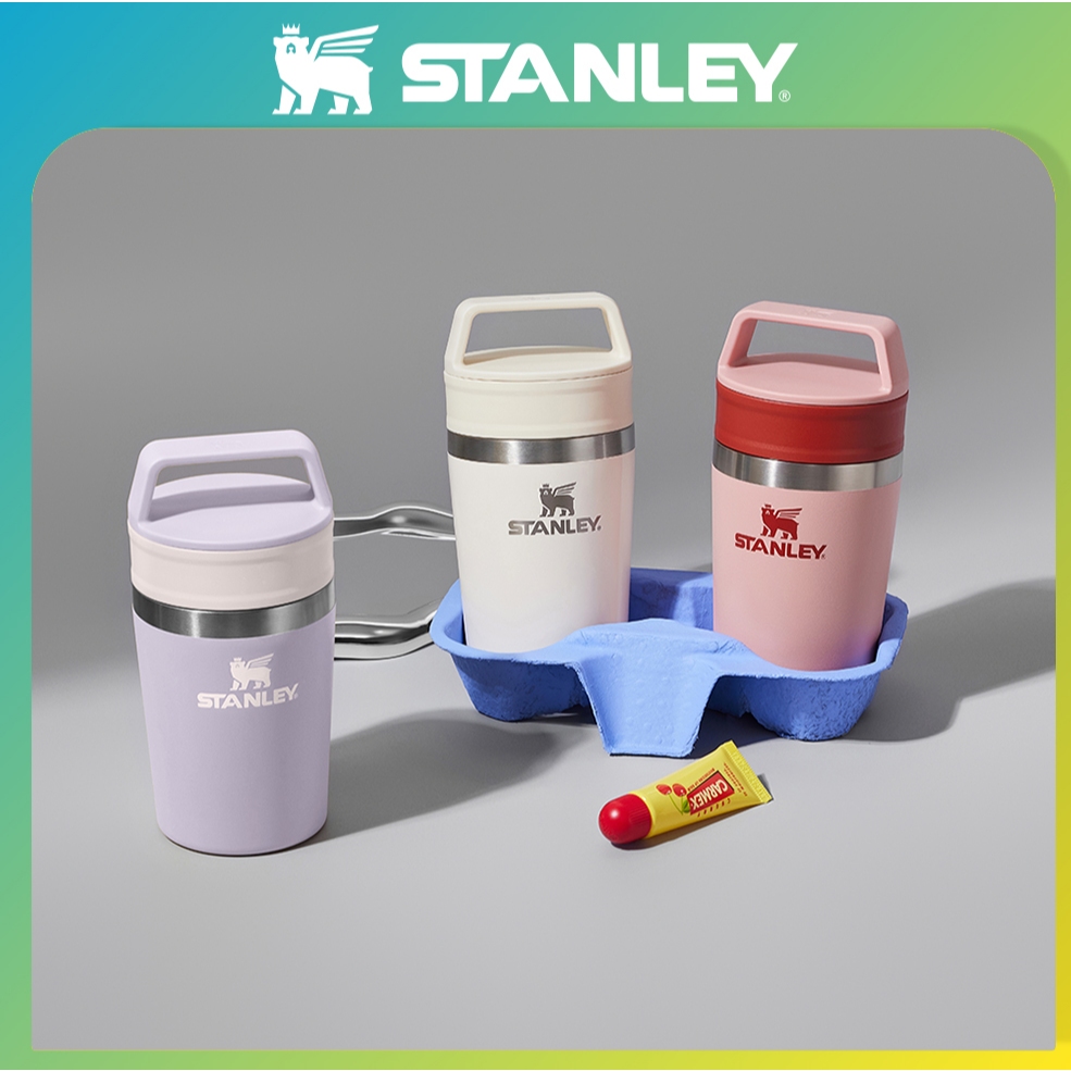 [STANLEY] แก้วน้ําเดินทาง Café To-Go 236ml / 8oz | แก้วน้ําสแตนเลสหุ้มฉนวนสุญญากาศกันรั่ว