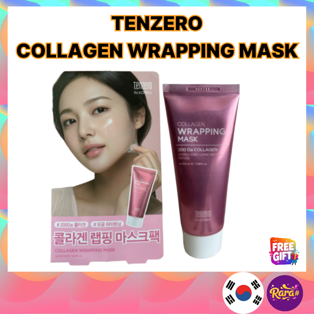 TENZERO COLLAGEN WRAPPING MASK 100ml /ดูแลรูขุมขนของคุณ