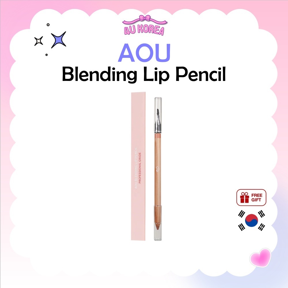 AOU blending lip pencil ดินสอเขียนปาก 6 colors /K-BEAUTY