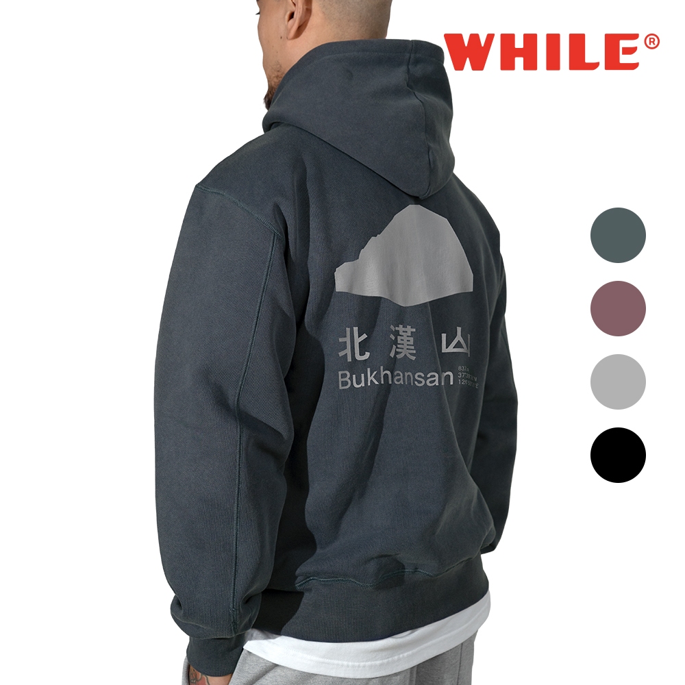 [WHILE] VINTAGE PIGMENT HOODIE