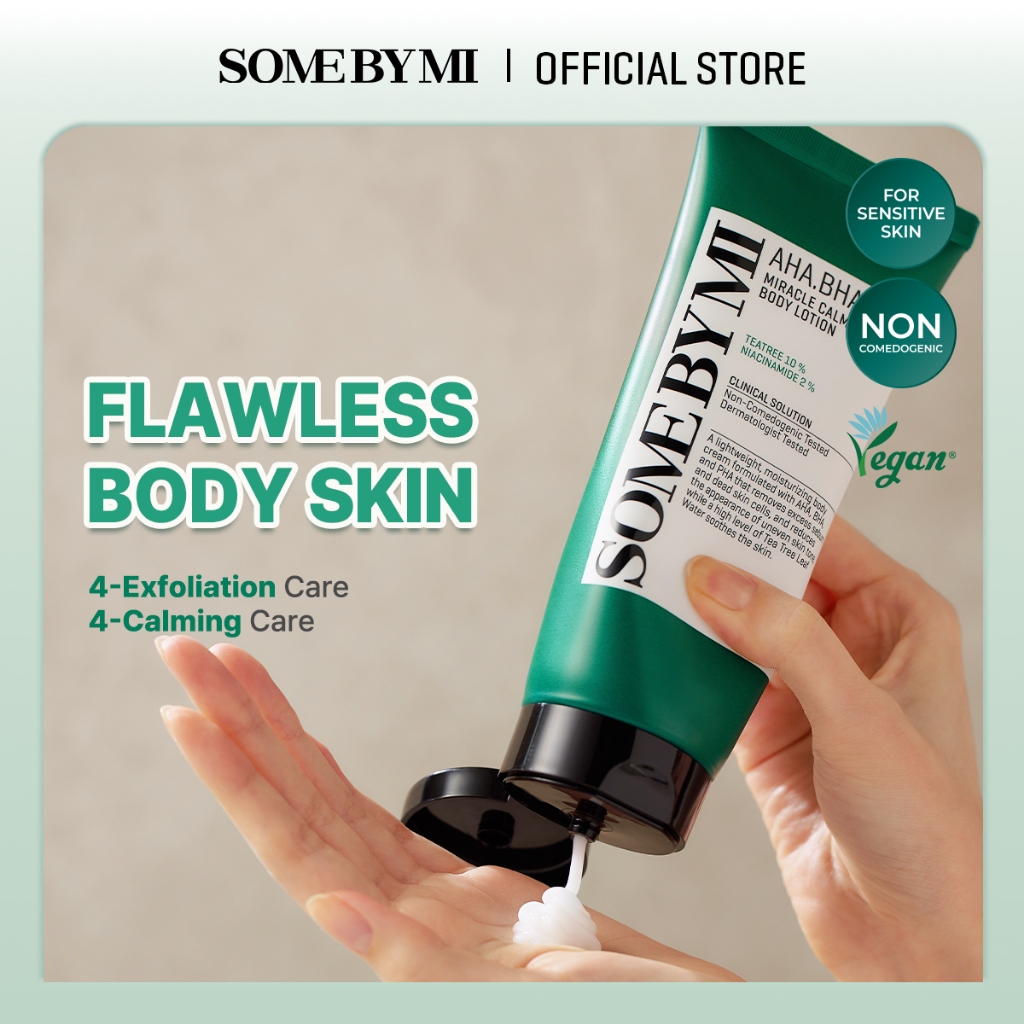 SOME BY MI AHA.BHA.PHA Miracle Calming Body Lotion [200ml], การดูแลปัญหาผิว, สมดุลน้ำและน้ำมันบนผิว