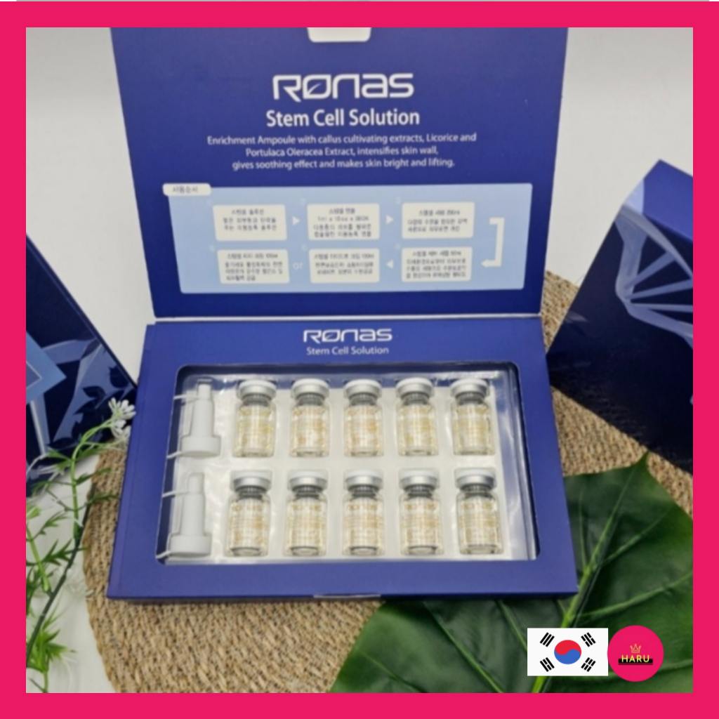 Ronas Stem cell Solution ampoule 5ml x 10ea, 5ml, 10pcs /restore ผิวหลังลอก หลัง micronling, เลเซอร์