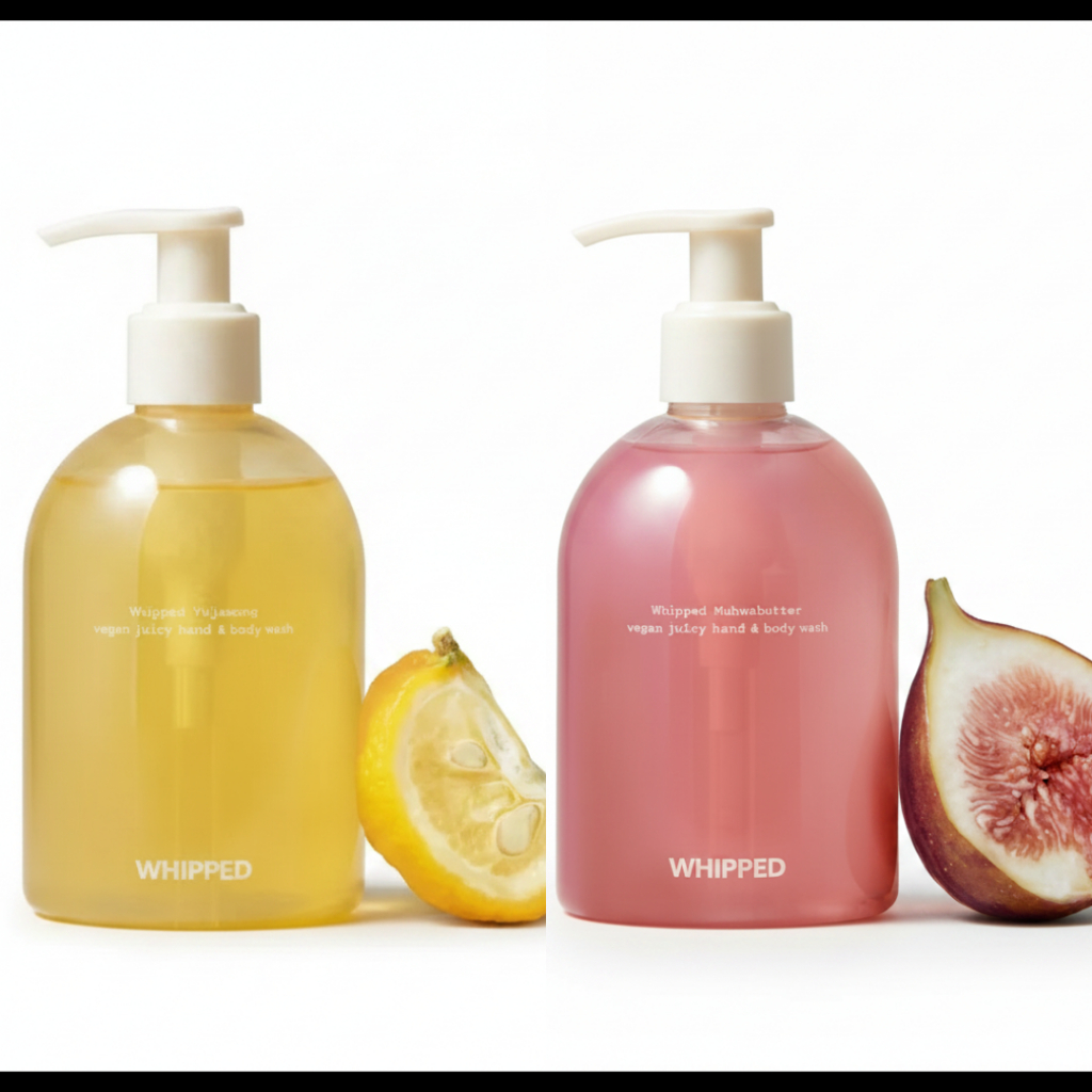 [คุณแม่][WHIPPED] Vegan Juicy Hand & Body Wash 290ml / Korean Vegan Body Cleanser / Yuja Grapefruit 