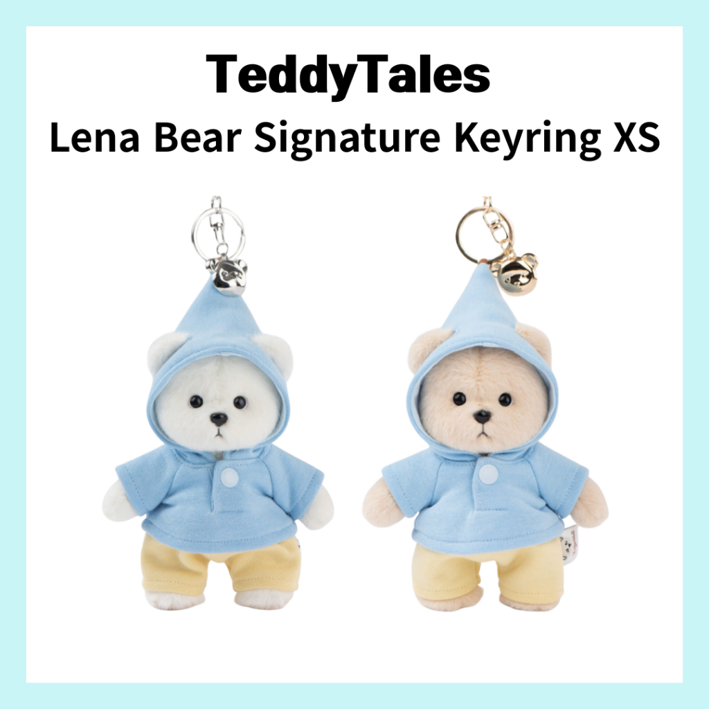 TeddyTales Lena Bear Signature Keyring XS – 15ซม