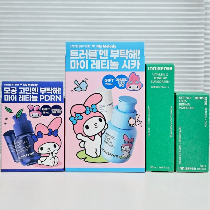[Innisfree] Big Sale) Retinol Cica Repair Ampoule/PDRN Ampoule/Sun Serum/SunScreen