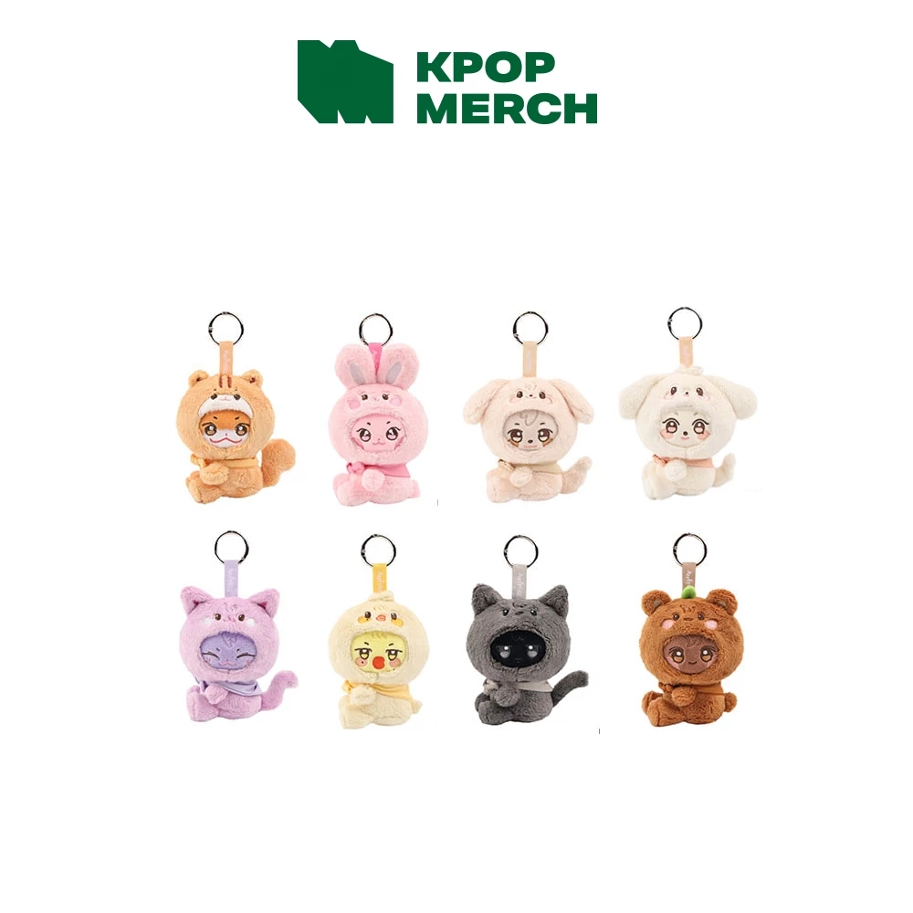 ATEEZ X ANITEEZ [ANITEEZ IN COLOR] MD_Tiny Plush Keyring
