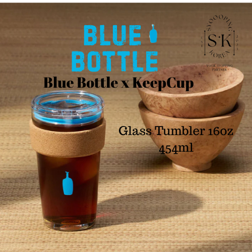 [Blue Bottle Korea] Blue Bottle x KeepCup Glass Tumbler 16oz (454ml)