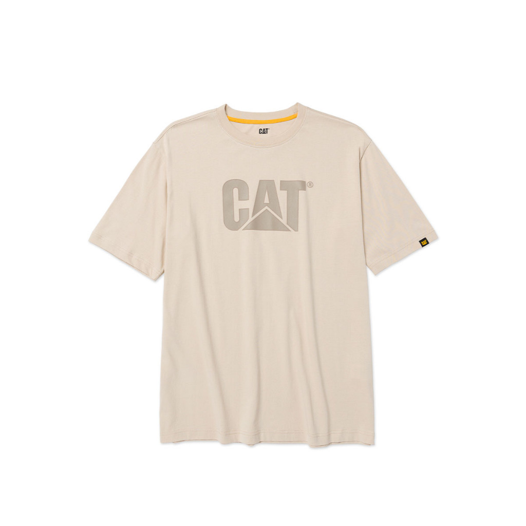 เสื้อยืดโลโก้เครื่องหมายการค้าของผู้ชาย Caterpillar - Peyote (1510305-13036) เครื่องแต่งกาย
