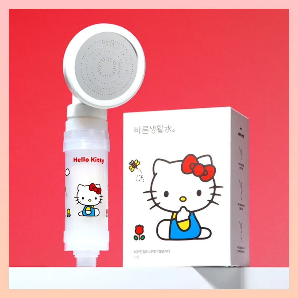 SANRIO ชุดไส้กรองอาบน้ําวิตามินซานริโอ + หัวฝักบัว | กรองฝักบัวเกาหลี | 6 กลิ่น