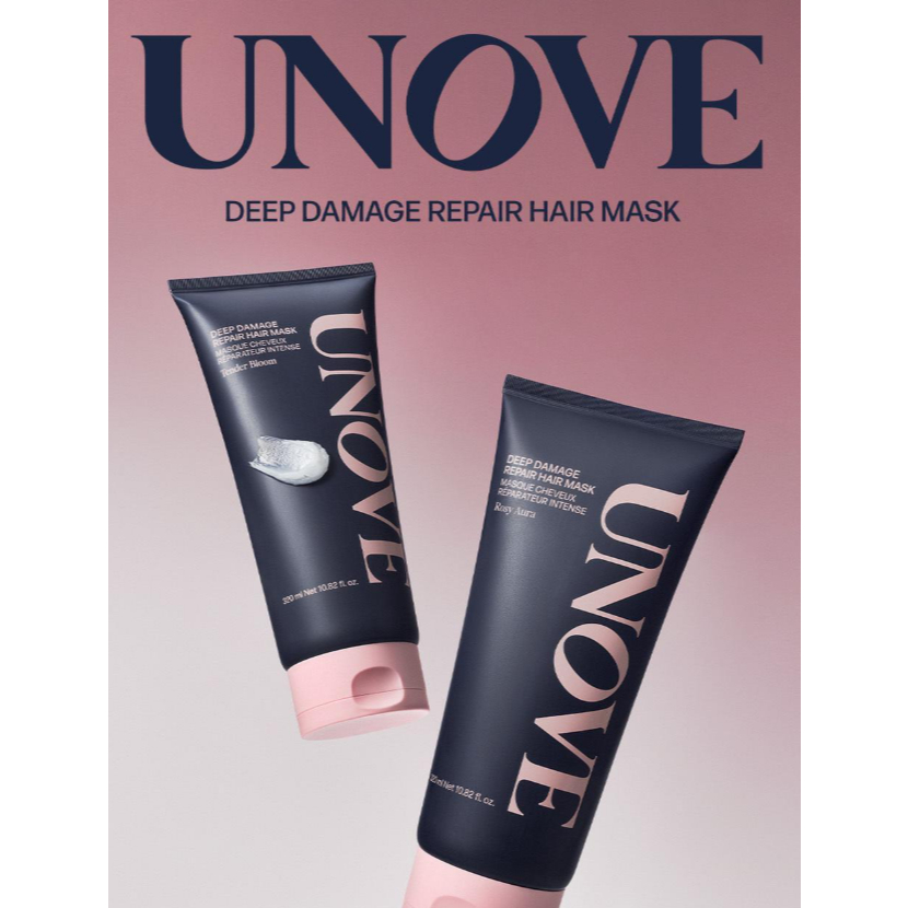 [UNOVE] Deep Damage Repair Hair Mask 320ml Double Duo Set - Protein Hair Pack for Damaged Hair Treat
