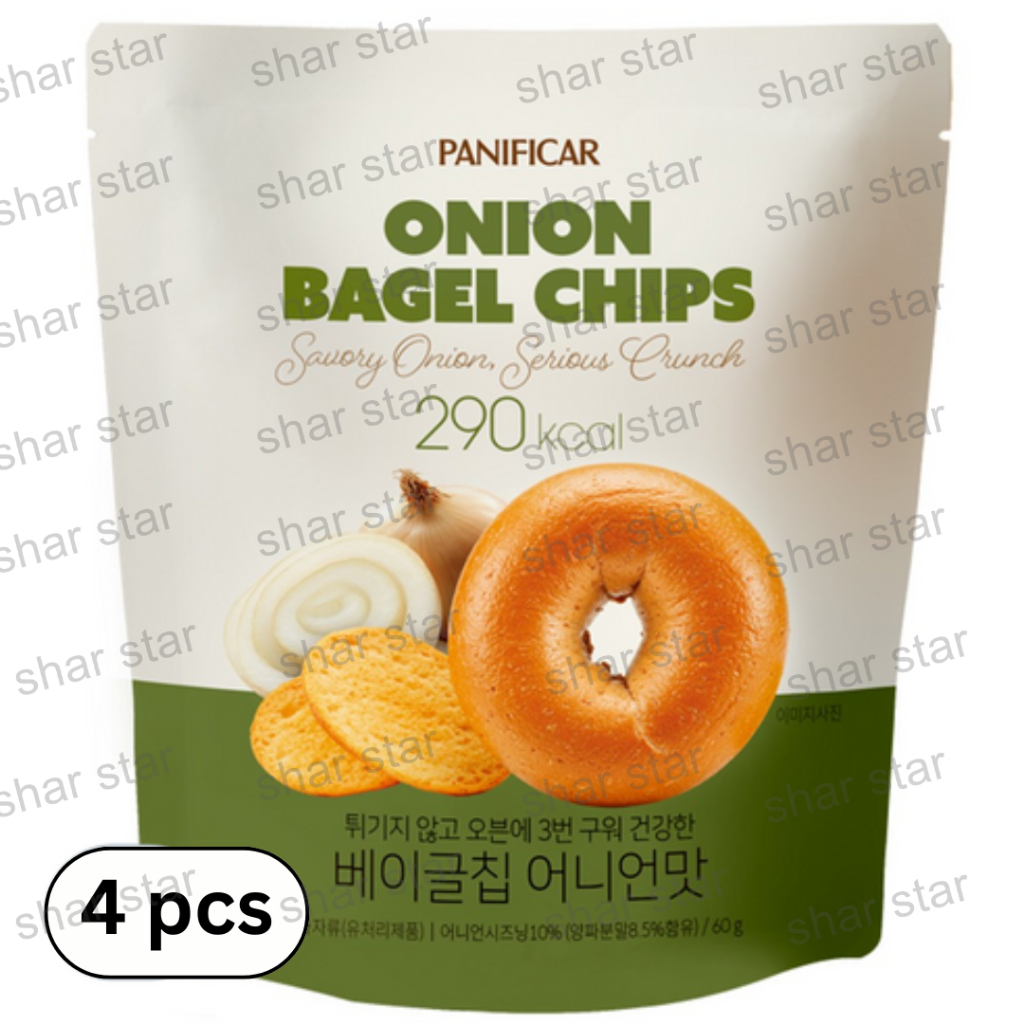 ทุกคนs Table Onion Bagel Chips – 4 Pack (60g) | ขนมหัวหอมเกาหลีอบกรอบ ขนมเบเนลชิปส์อบ ขนมเกาหลีดั้งเ