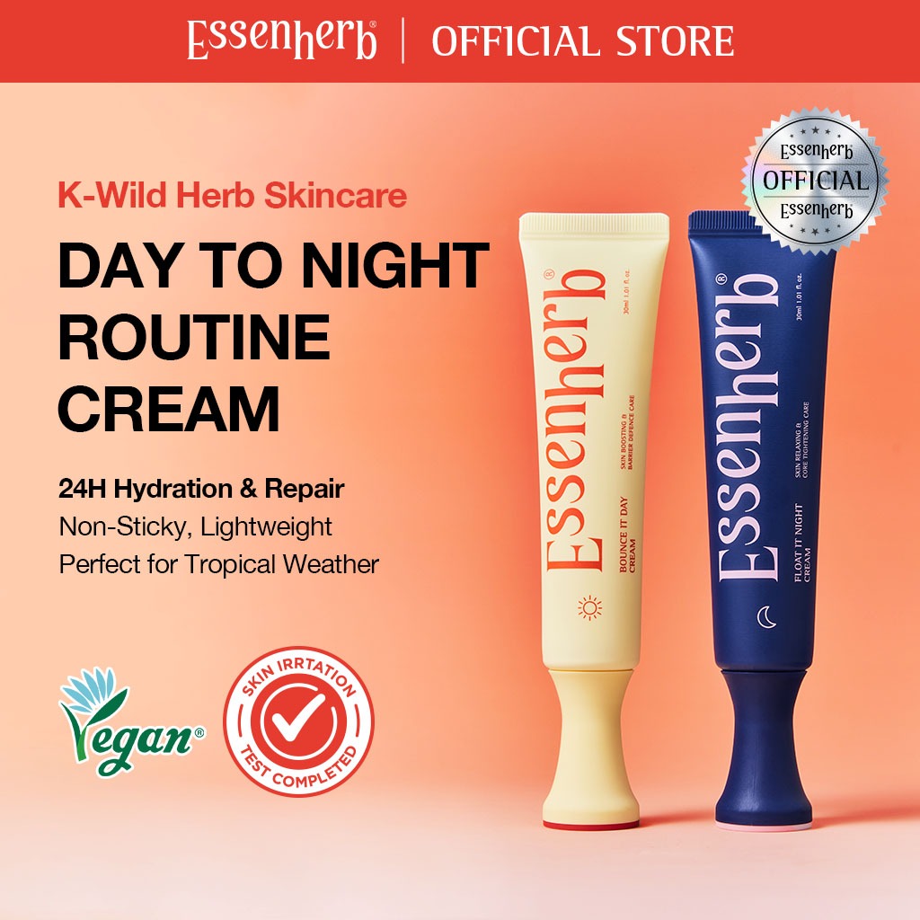 Essenherb Day to Night Routine Set (30ml+30ml) | ชุดไฮเดรชั่น แอนด์ โกลว์ 24 ชม.