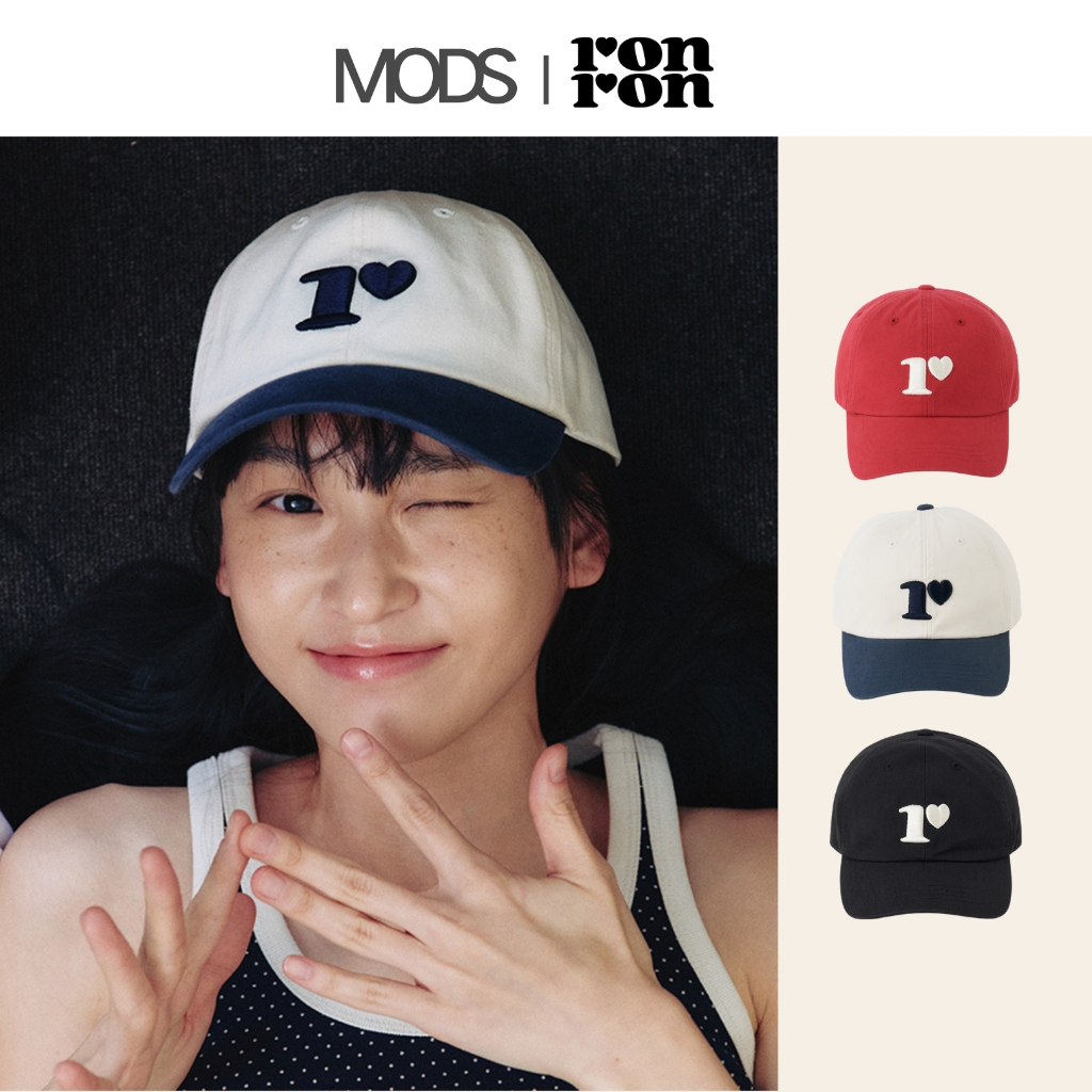 [RONRON] R Ball Cap / 3colors