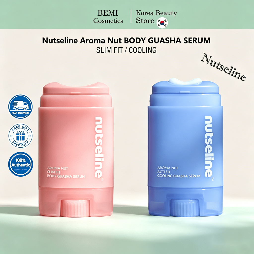 [nutseline] Aroma Nut Slim Fit Guasha Serum 60ml/Acti Fit Cooling Guasha Serum 60ml