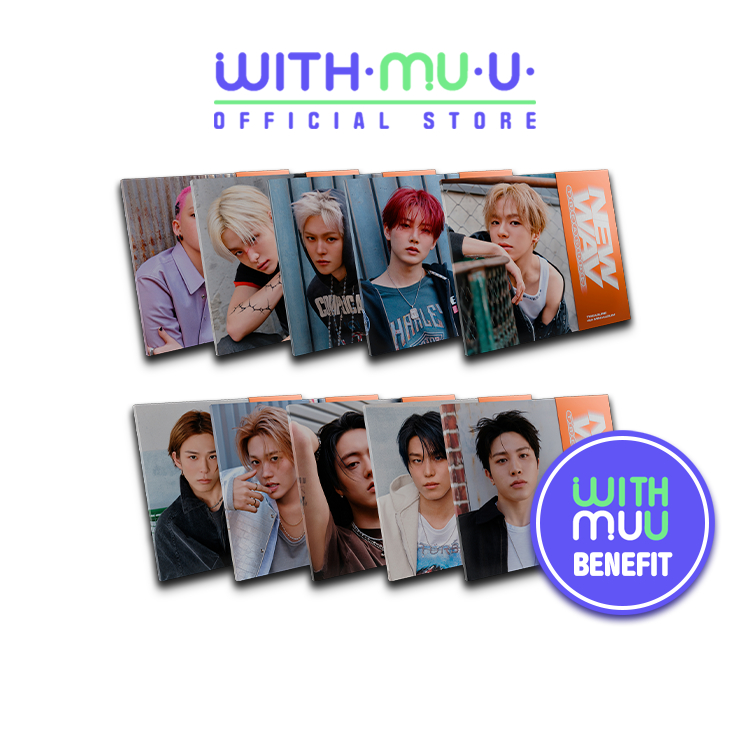 [พร้อมส่ง] TREASURE - [NEW WAV] 4th Mini Album (All 10 Ver. SET) [อัลบั้ม TREASURE] (WITHMUU POB)