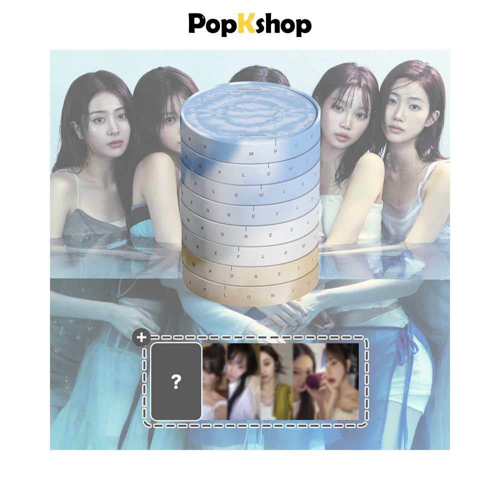 [ของแถม]  LE SSERAFIM 2nd Studio Album [ PUREFLOW pt.1 ] STANDARD Ver