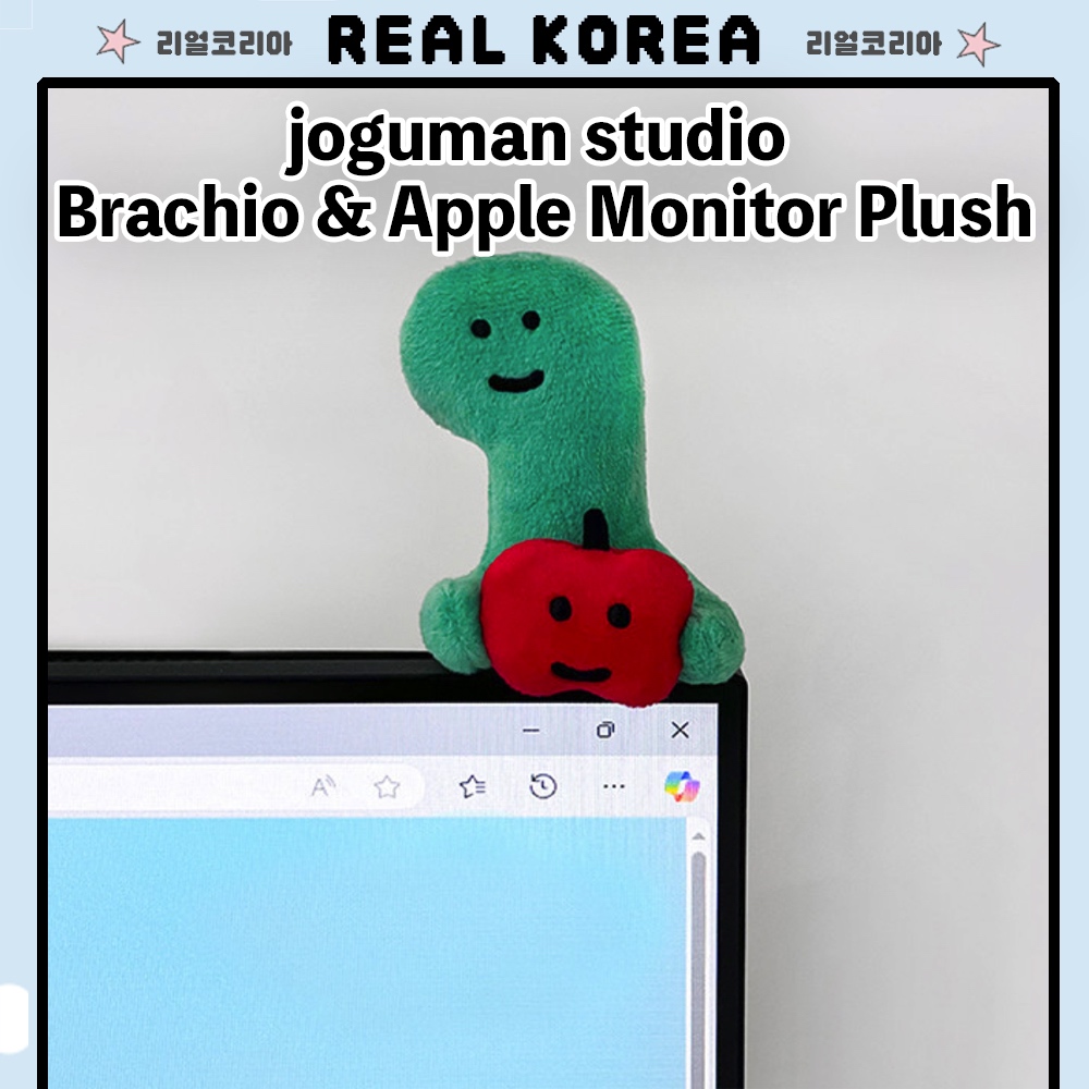 Joguman studio Brachio & ตุ๊กตา Apple Monitor