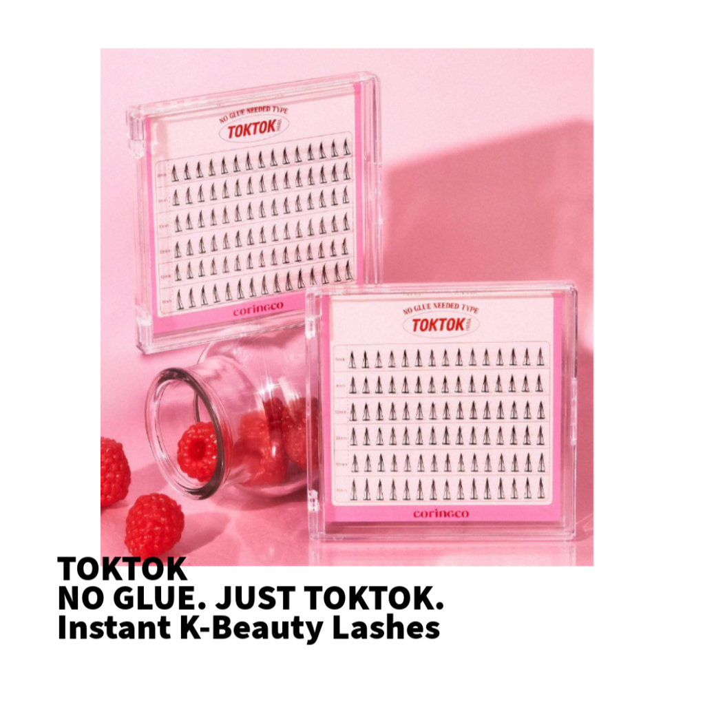 CORINGCO TOKTOK No-Glue False Lashes Awards Limited Set (+ Lash Serum 5ml)