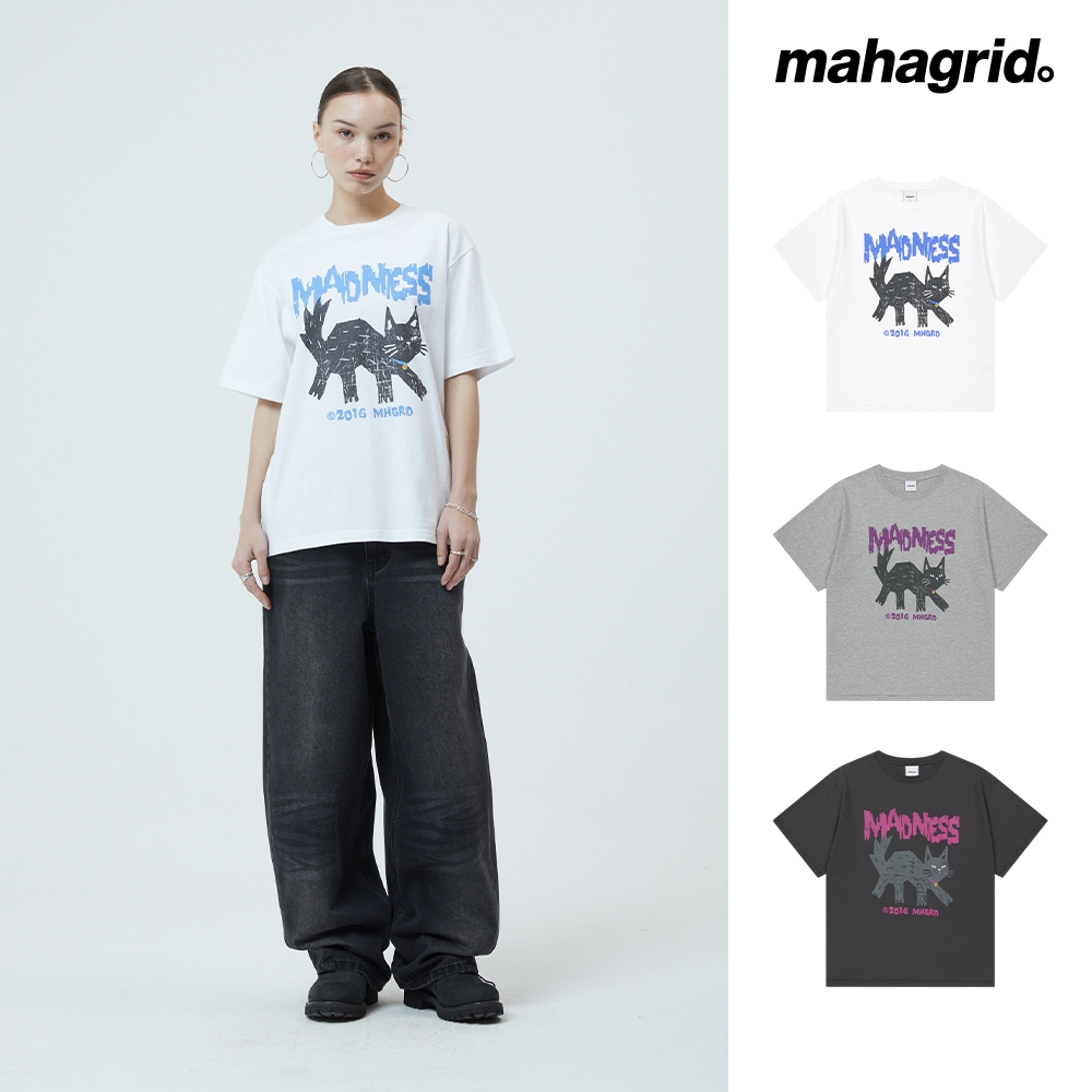 [MAHAGRID] MADNESS CAT TEE