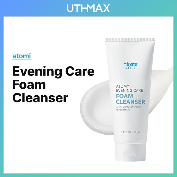 [ATOMY] Evening Care Foam Cleanser 150ml - Deep Pore Cleansing & Hydrating