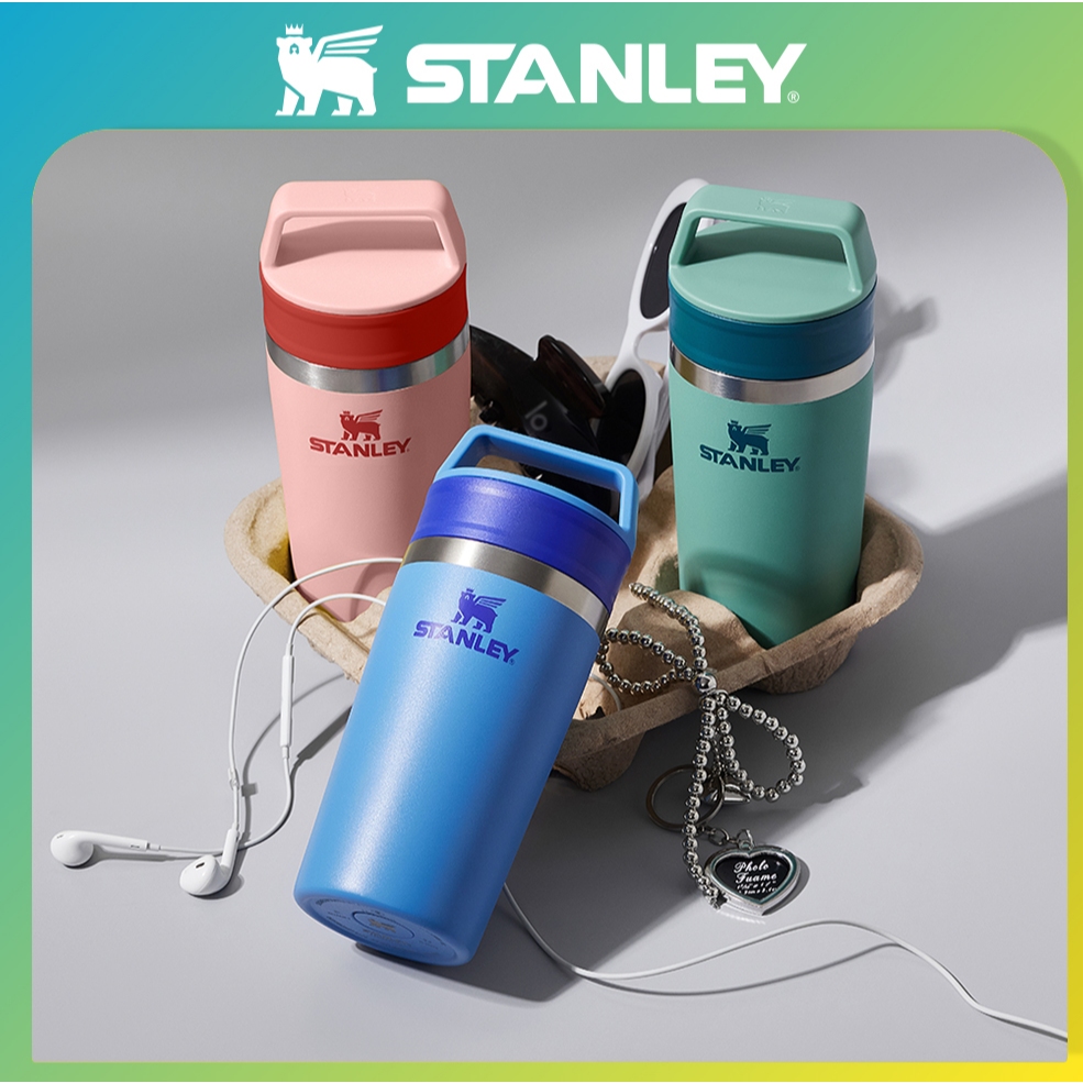 [STANLEY] แก้วเดินทาง Café To-Go 354ml / 12oz | แก้วน้ําสแตนเลสหุ้มฉนวนสุญญากาศกันรั่ว