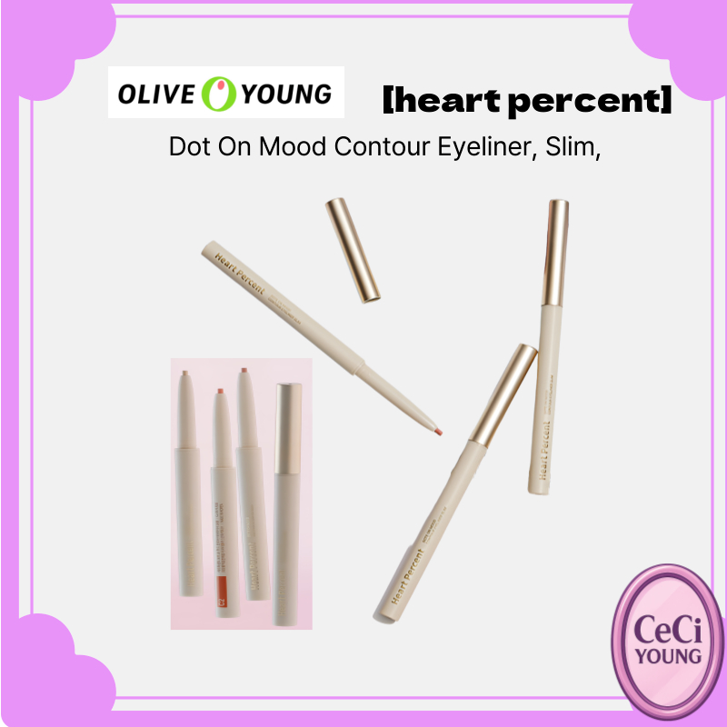 [Heart Percent ]Dot On Mood Contour Eyeliner, Slim 1pc / อายไลเนอร์เกาหลี / Slim Contour / ของแท้ 10