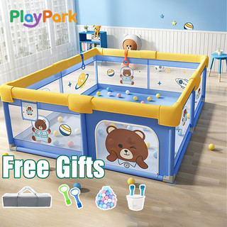 Playpark Baby Playpen fence playground Indoor Outdoor Activity Center Child Playground pagar permainan婴儿围栏宝宝围栏