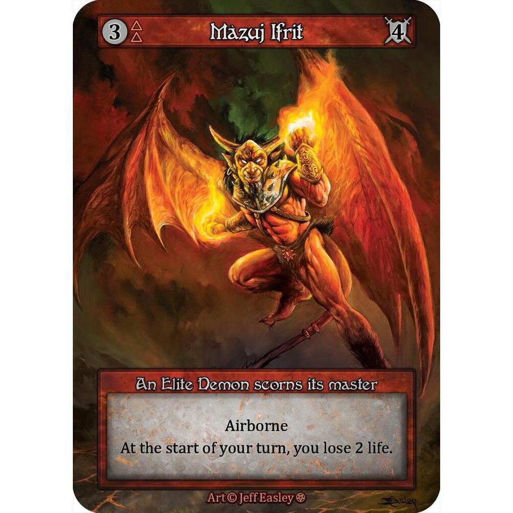 Sorcerery: Realm Contested Gothic - Mazuj Ifrit Elite Non Foil