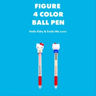 Wiggle Wiggle X Kitty 4 Color Ball Pen