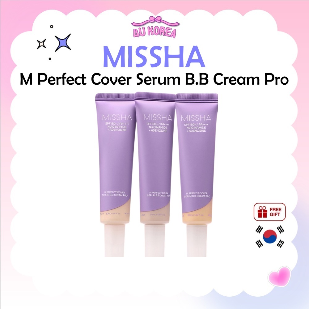 MISSHA M Perfect Cover Serum B.B Cream 20ml หรือ 50ml / K-BEAUTY