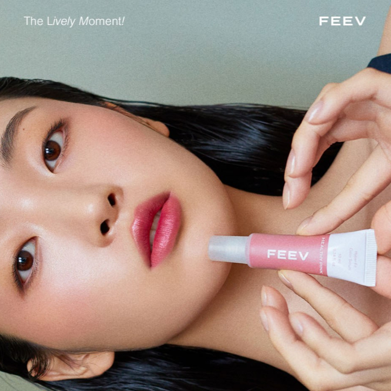 [Vegan Beauty] FEEV Color Serum Blusher – France & Korea Vegan Certified Liquid Blush, 10ml
