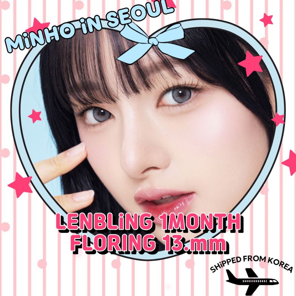 โปร่งปีกบาน |คอนแทคเลนส์สี 1 เดือน| G.DIA 13.0มม. K-Beauty 2p-1กล่อง