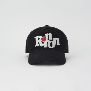 [RONRON] Heart Rr Symbol Stitch Ball Cap / 3colors