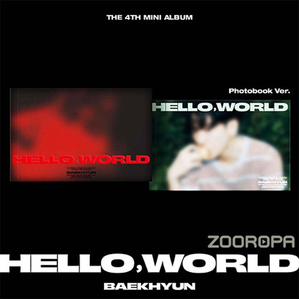 [ZOOROPA] BAEKHYUN 4th Mini Album Hello, World (Photobook ver.)