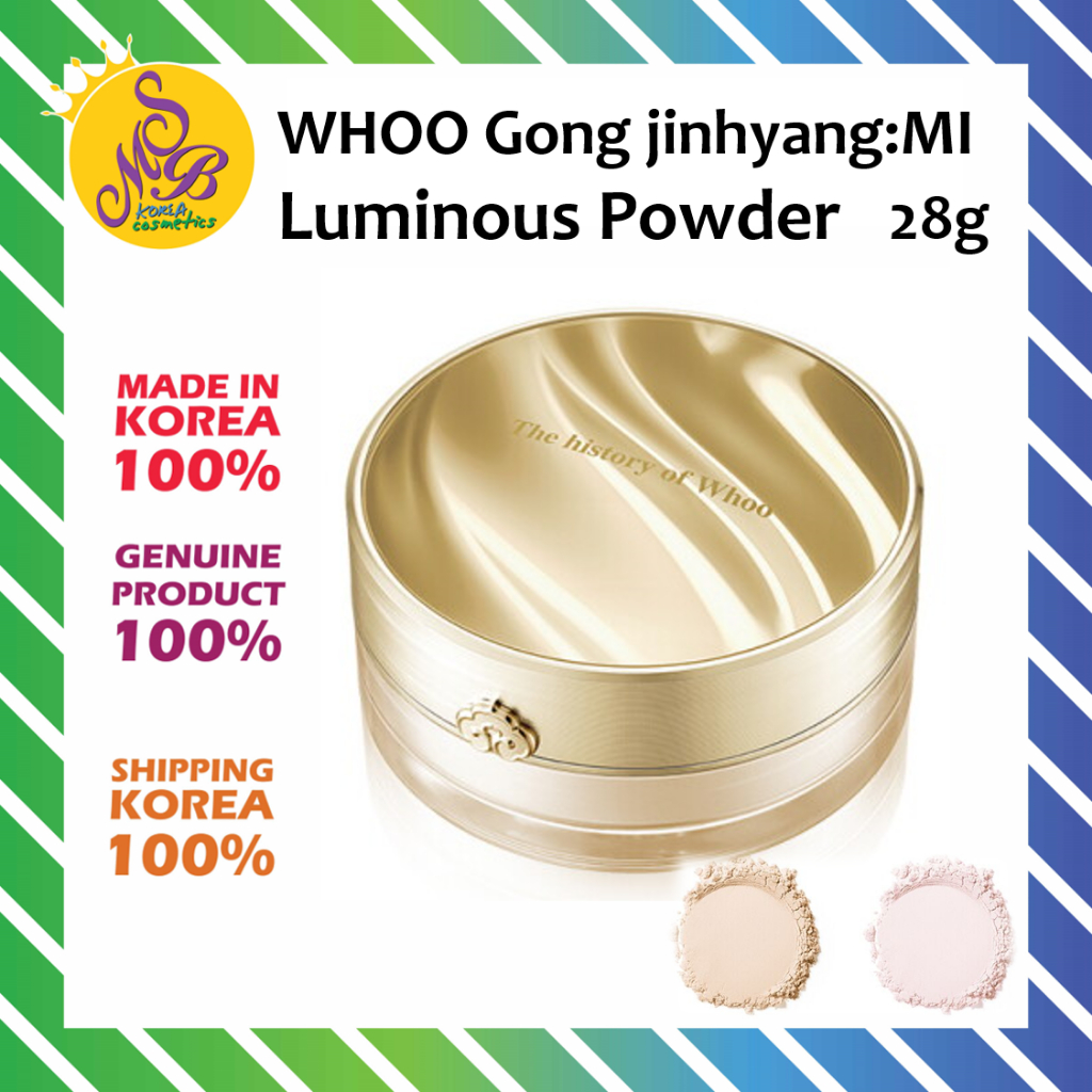 [WHOO] Gongjinhyang : แป้ง Mi Luminus(28g)
