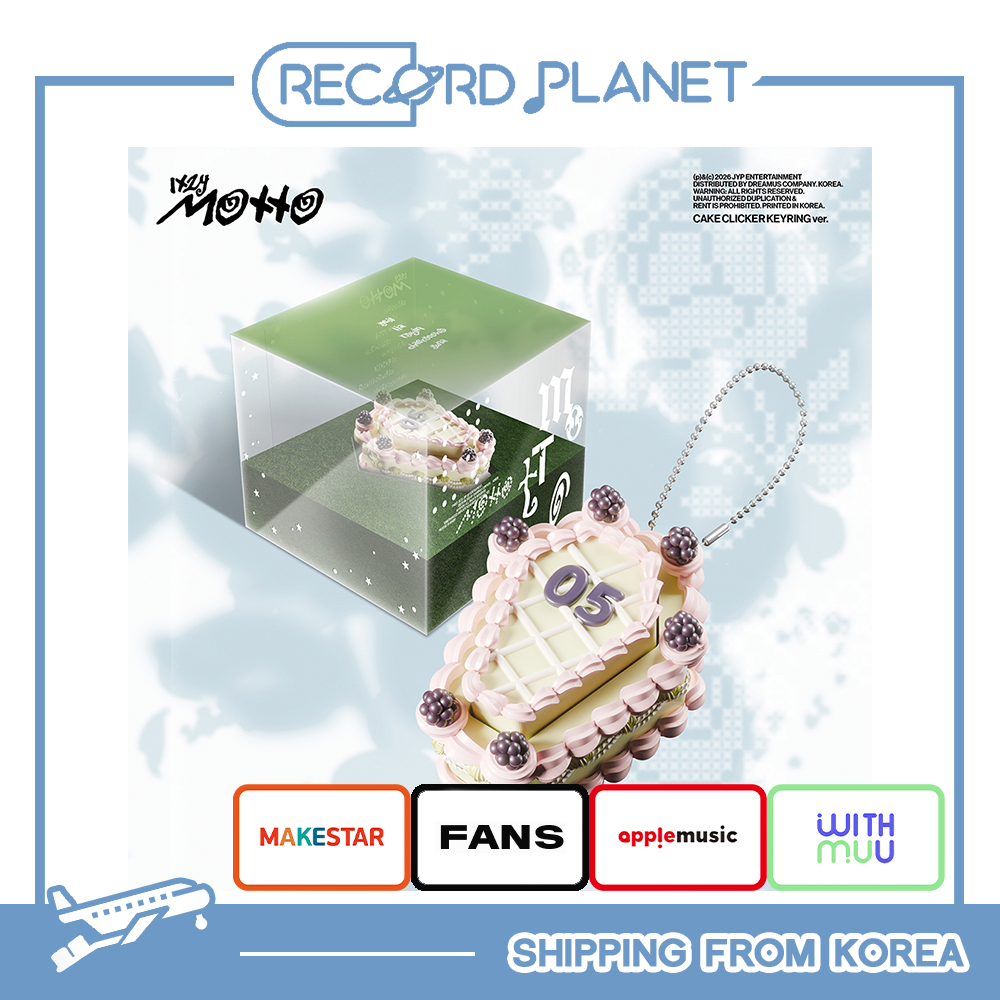 [POB] ITZY - Motto (CAKE CLICKER KEYRING Ver.)