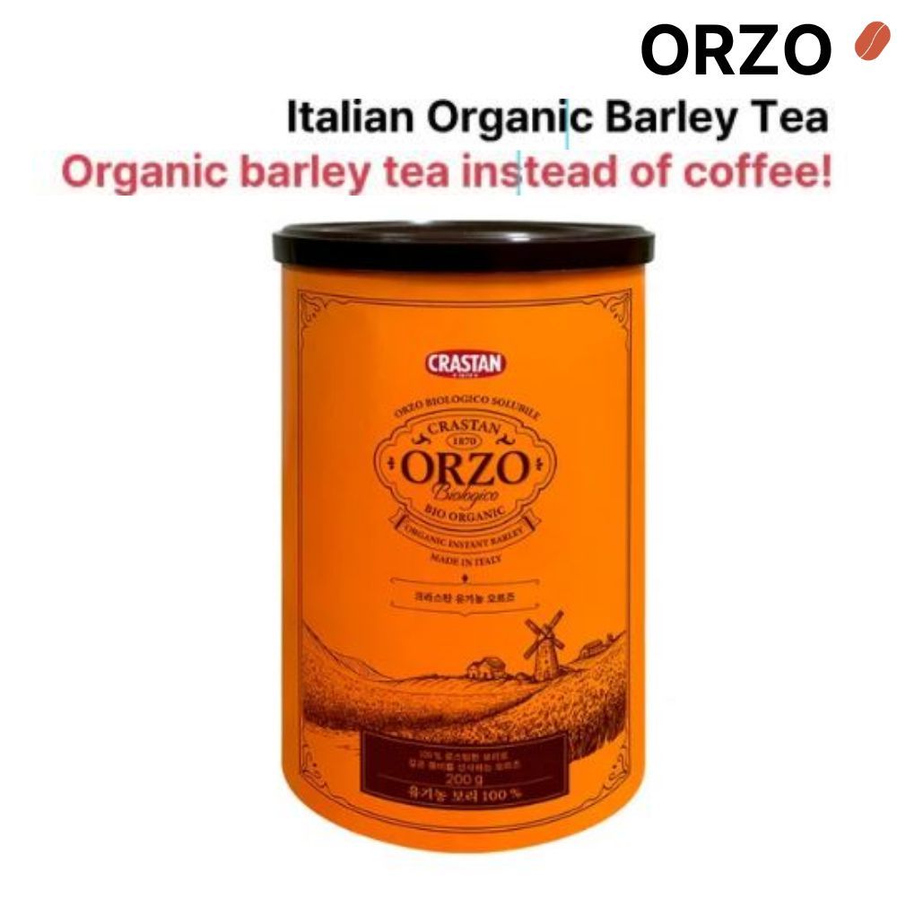 ชา - ชาข้าวบาร์เลย์ Orzo Organic 200g(ชาปลอดคาเฟอีน)