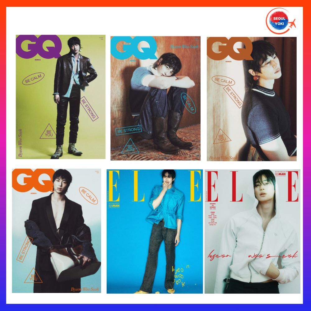 Byeon Wooseok GQ KOREA ELLE Collections