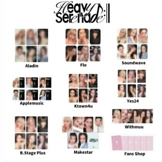NMIXX 5th EP อัลบั้ม Heavy Serenade POB Photocard