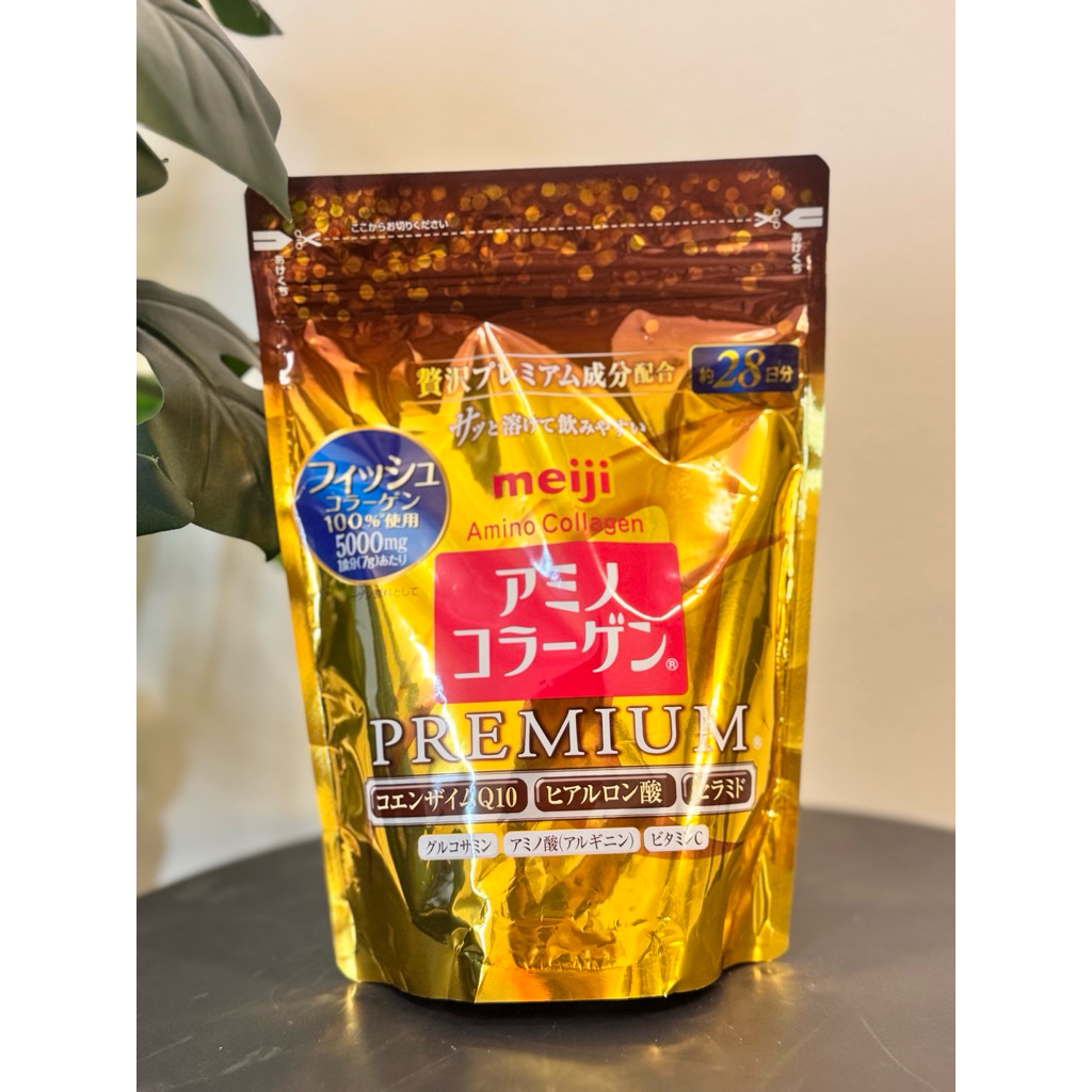 Meiji Amino Collagen Premium พรีเมียมคอลลาเจนจากญี่ปุ่น พร้อมส่ง