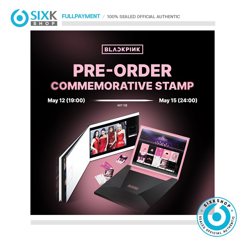 SIXKSHOP✨BLACKPINK Commemorative Stamp
