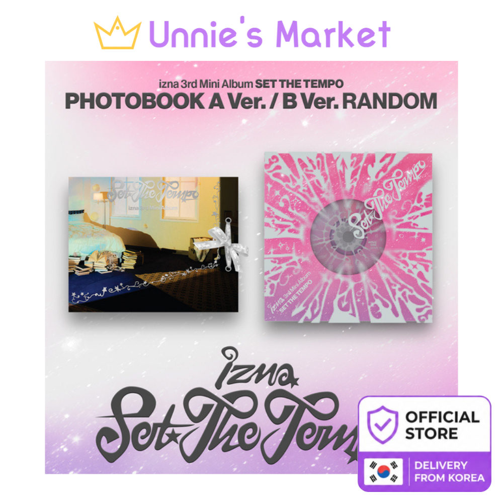 izna [SET THE TEMPO] PHOTOBOOK A Ver. / PHOTOBOOK B Ver.