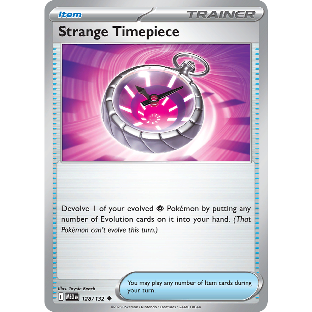 [Pokemon TCG] [Mega Evolution: Mega Evolution] Trainer Card Uncommon Strange Timepiece