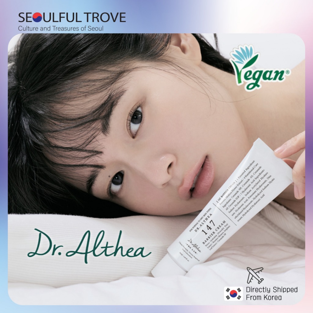 Dr.Althea 147 Barrier Cream 50ml - K-Beauty Hydrating Soothing Repair Face Moisturizer